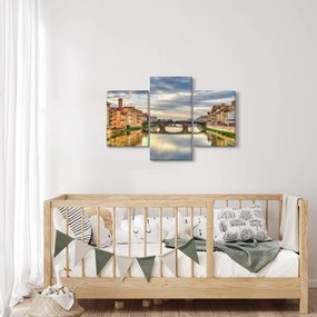 Tablou - Pod peste râu (90x60 cm)