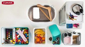 Cutie de depozitare INFINITY DOTS 4,5L - roz