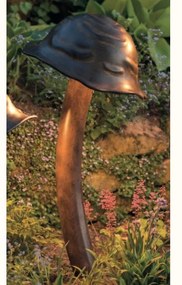 Lampa iluminat exterior din fier forjat design ciuperca AL 6692, 92cm
