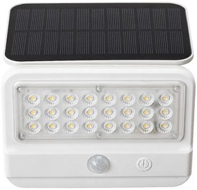 Rabalux 77090 - LED lampă solară de perete FLAXTON LED/7W/3,7V IP54 albă