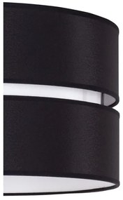 Lustră pe cablu Duolla DUO 1xE27/15W/230V d. 40 cm negru/alb