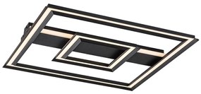 Rabalux 71071 - Plafonieră LED SIDONA, 48 W, 230 V, 3000 K, neagră