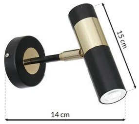 Spot LED de perete DALLAS 1xGU10/3W/230V