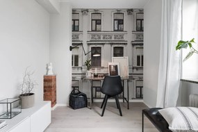Fototapet, Rue Relief, White, Rebel Walls