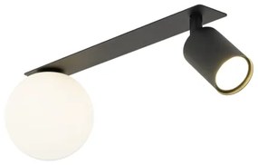 Spot încastrat VOX 1xG9/8W/230V + 1xGU10/10W negru