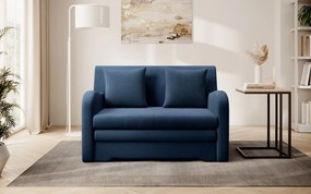 Canapea lemn masiv extensibilă Ario Personalizabilă, 130 × 103 × 85 cm - royal 01