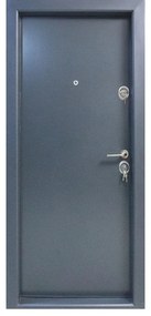 Usa metalica de exterior cu izolatie si vizor Novo Doors NDS13 ,deschidere stanga dreapta, 1 yala, dimensiuni multiple,tabla 12 mm, balamale si