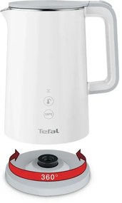 Fierbător de apă SENSE 1,5 l 1800W/230V alb Tefal