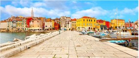 Tablou - Orașul Istrian vechi Poreč, Croația (120x50 cm)