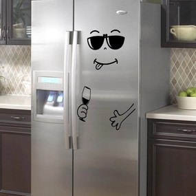 Autocolant frigider "Zâmbitoare 1" 40x50cm