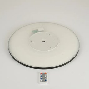 Plafonieră LED dimabilă cu senzor de mișcare ULTRA SLIM LED/24W/230V d. 42 cm + telecomandă