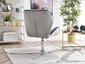 Fotoliu Velma S (gri + crom). 1110460