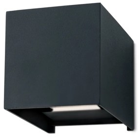Aplica LED de exterior design modern ambiental IP54 Cube anthrazit