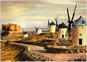 Tablou - Morile de vânt (70x50 cm)