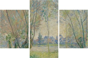 Tablou - Claude Monet, Woman Seated under the Willows, reproducere (90x60 cm)