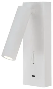Aplica de perete, Mufa USB, LED, Tarifa III alb MA-8984