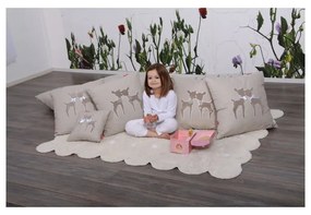 Covor pentru copii bej lavabil/țesut manual din bumbac 120x160 cm Biscuit Beige – Lorena Canals