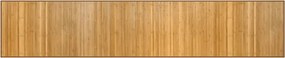 vidaXL Covor dreptunghiular, natural, 60x300 cm, bambus
