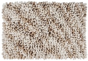 Covoraș de baie bej din material textil 60x90 cm Lerici – Wenko