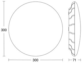Steinel 067564 - Plafonier LED cu senzor RS PRO S20 SC 15,7W/230V 3000K