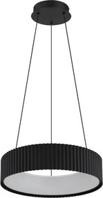 Globo 15924S - Candelabru LED suspendat pe cablu KEMP LED/45W/230V, Ø 46 cm, negru