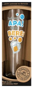 Pahar bere Salvați apa! Beți bere! 500ml