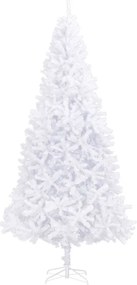 vidaXL Brad de Crăciun artificial, alb, 300 cm