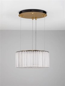 Lustra LED suspendata design decorativ NOL D-68cm