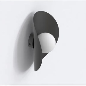 Aplica de perete FIERO, 1 x G9, 8 W, 230 V, neagră