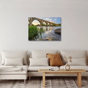 Tablou - Podul de cale ferată Richmond (70x50 cm)