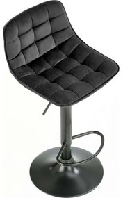 Scaun de bar 106x43 cm negru