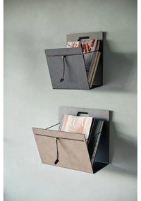 Suport de reviste din metal și din piele ecologică Bull L – LIND DNA