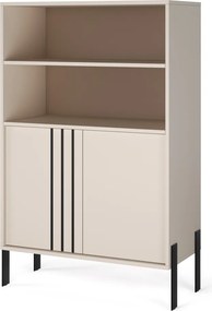 Comodă înaltă Nexo ADRK | Cașmir | PAL laminat 16 mm | 80x40x127 cm
