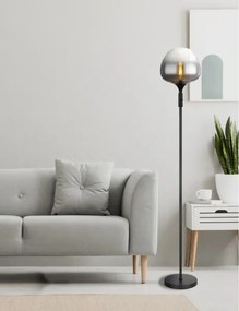Globo 15548S2 - Lampă de podea MAXY 1xE27/40W/230V neagră