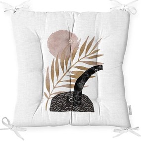 Pernă de scaun 40x40 cm Illustrated Arch – Mila Home