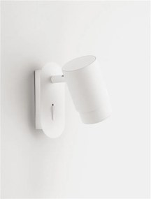 Aplica de Perete cu Spot Directionabil, 1xGU10, Nime alb NVL-9011528