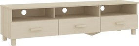 vidaXL Dulap TV „HAMAR”, maro miere, 158x40x40 cm, lemn masiv de pin