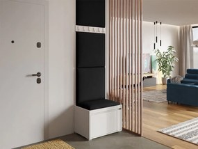 Mobilier pentru hol Leon 60 VII (Alb) (Manila 18). 1059732