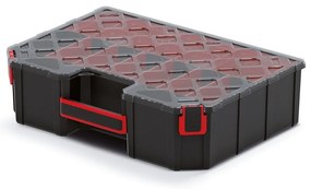 Organizator servieta 39 × 28,4 × 10,5 cm, combinatie, negru