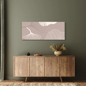 Tablou - Frunze bej N⁰1 (120x50 cm)