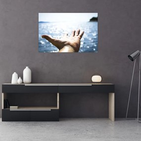 Tabloul cu palma deschisă (90x60 cm)