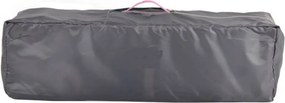 Patut pliant transformabil in tarc copii NOVOKIDS™ Sleepy NEST, 60X120 cm, 2 Niveluri, Masa infasat, Jucarie Carusel cu jucarii din plus, Fermoar