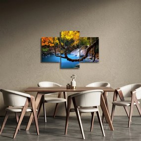 Tablou - Cascade din Asia (90x60 cm)