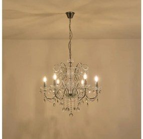 Lustră pe lanț 6xE14/15W/230V