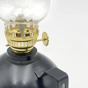 Brilagi - Lampă cu petrol MERLIN, neagră