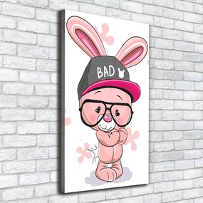 Tablou pe pânză Rabbit în capac
