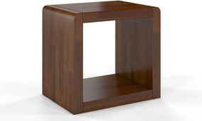 Noptieră lemn masiv nuc Axel, 40 × 30 × 38 cm