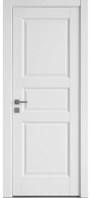 Usa Interior din MDF Novo Doors ND18 LUX PREMIUM, Cadru din Lemn Masiv, KIT COMPLET, Toc Reglabil de 10 CM INCLUS, Plinta pe Ambele Parti (Culoare: