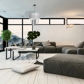 Lustră pe cablu ALMERIA 1xE27/60W/230V