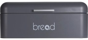 Cutie de tablă pentru pâine EH Bread cu capac, gri